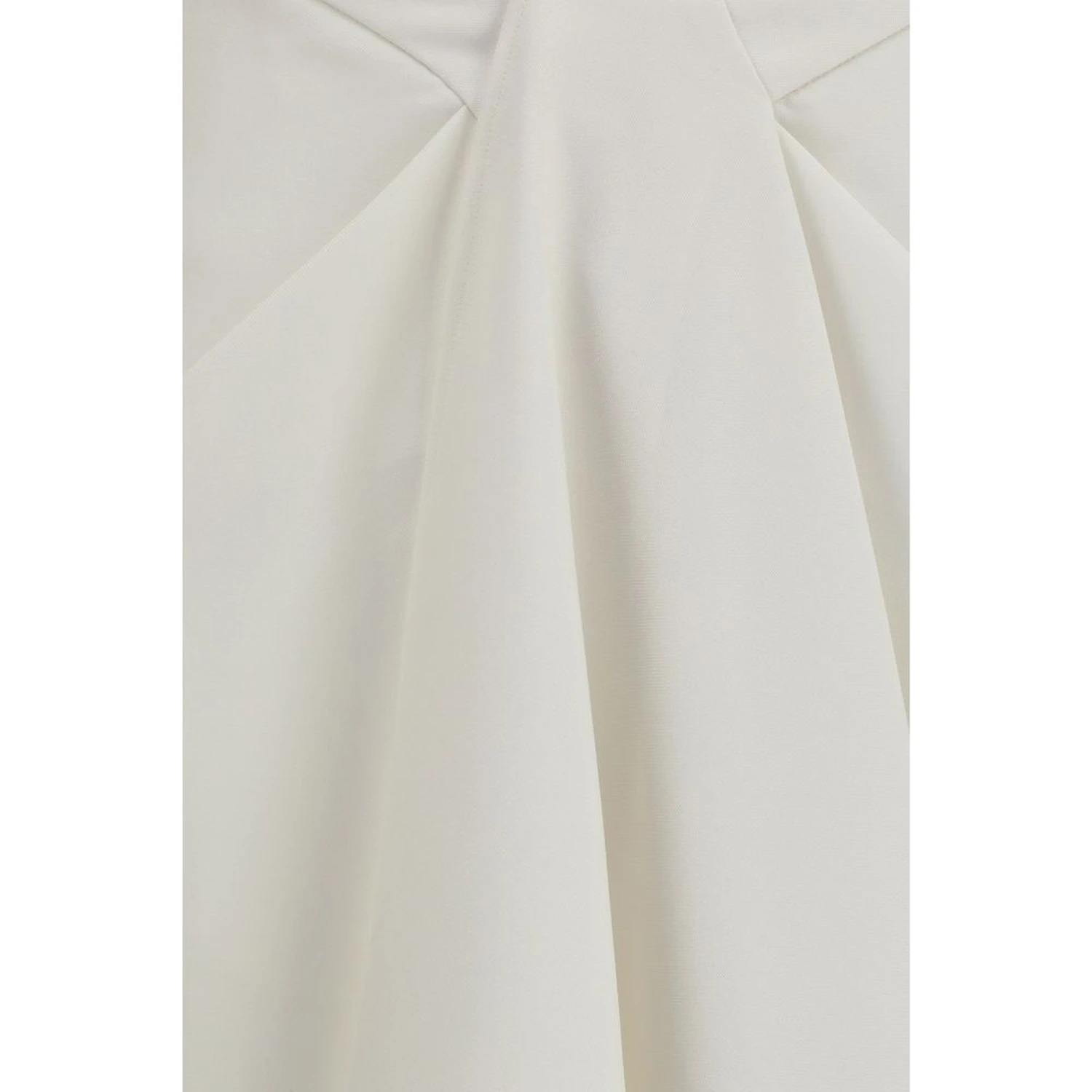 White Wool Oves Aries Long Skirt