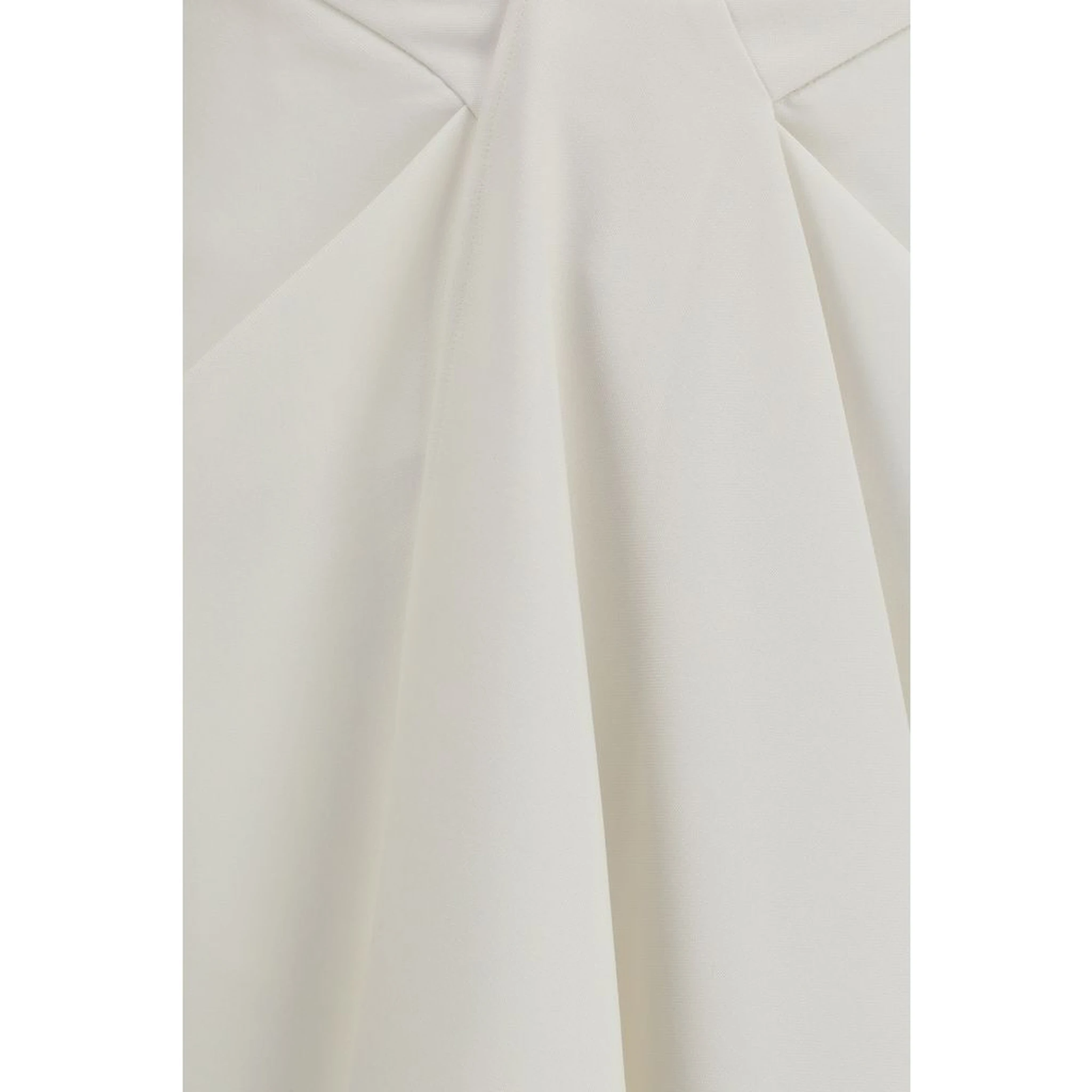 White Wool Oves Aries Long Skirt
