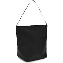 Black Polyamide Backet Bag
