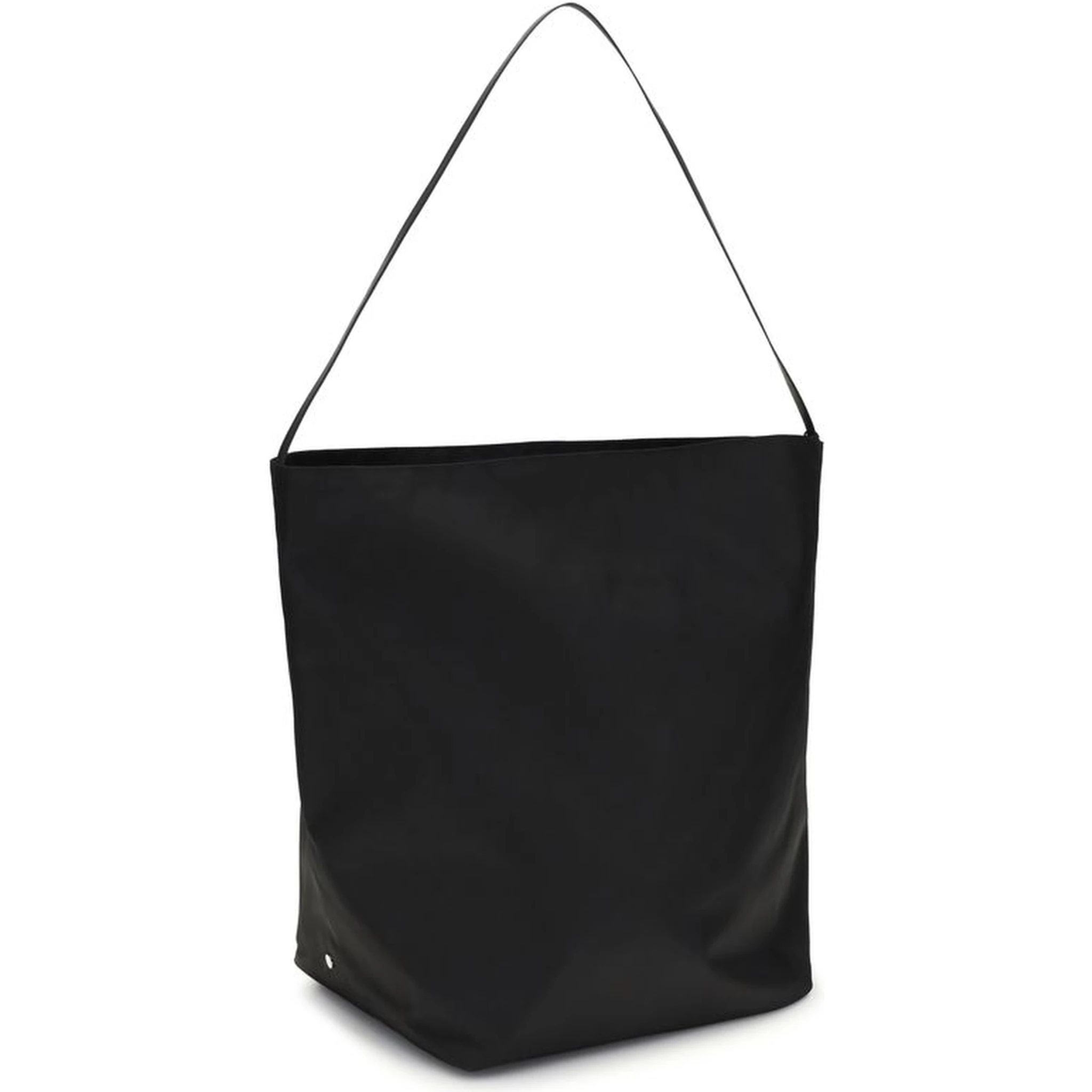 Black Polyamide Backet Bag