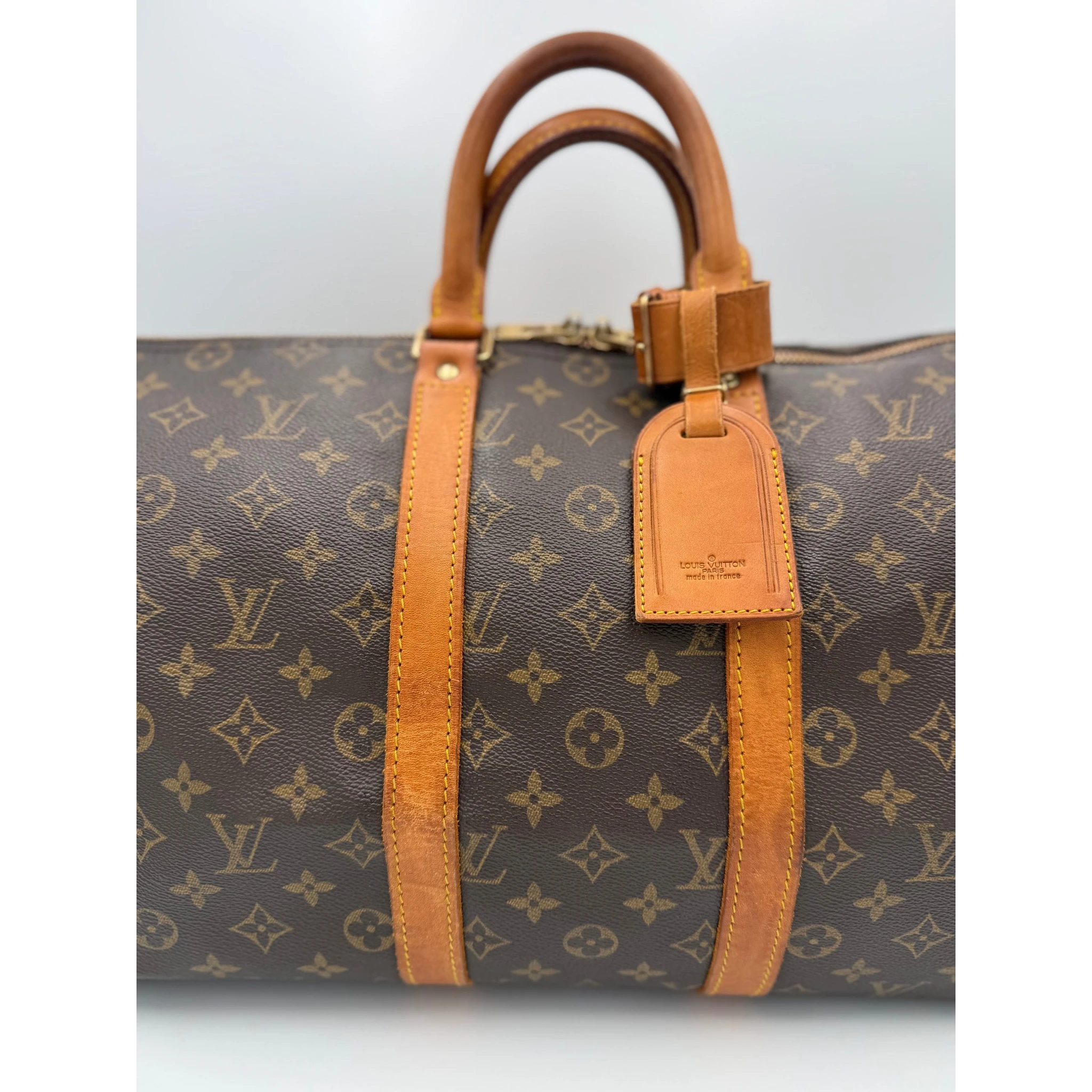 LOUIS VUITTON KEEPALL 45 Monogram Handbag