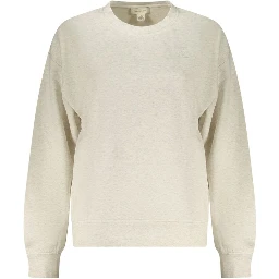 Gray Cotton Women's Sweatshirt