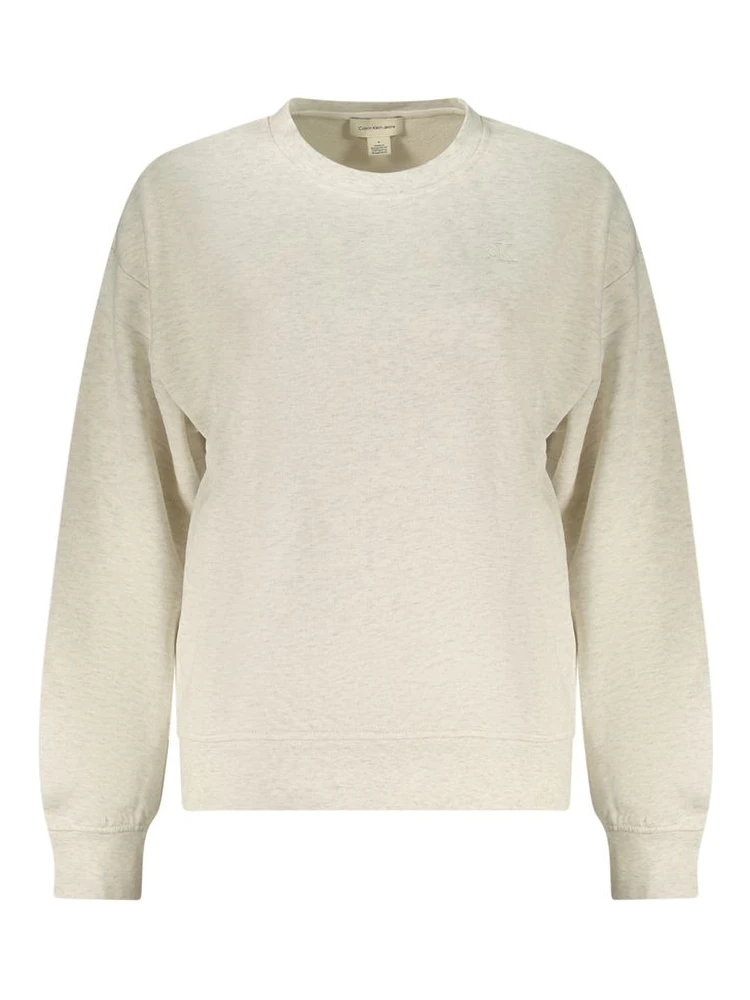 Gray Cotton Women's Sweatshirt