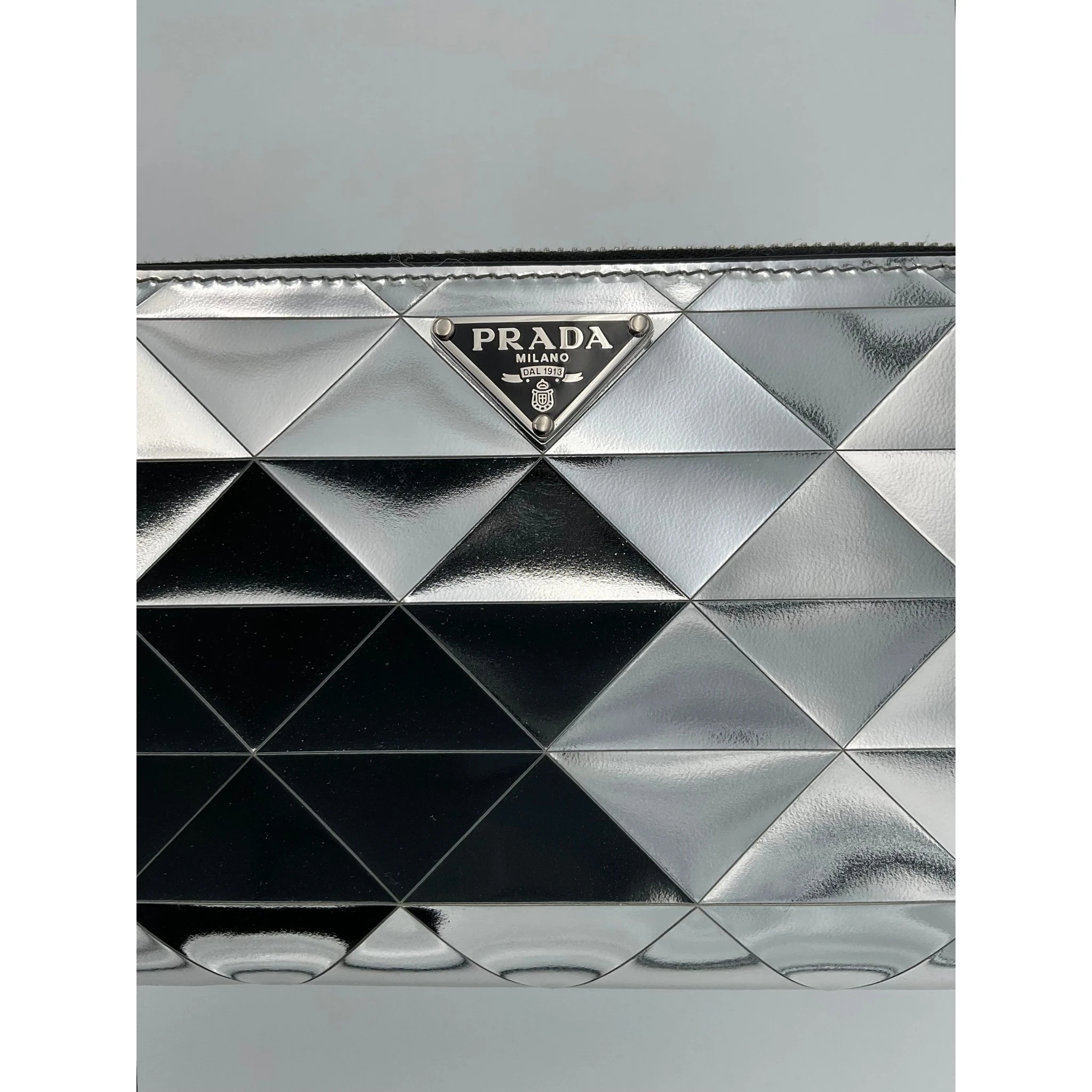 PRADA Laminated Leather Wallet