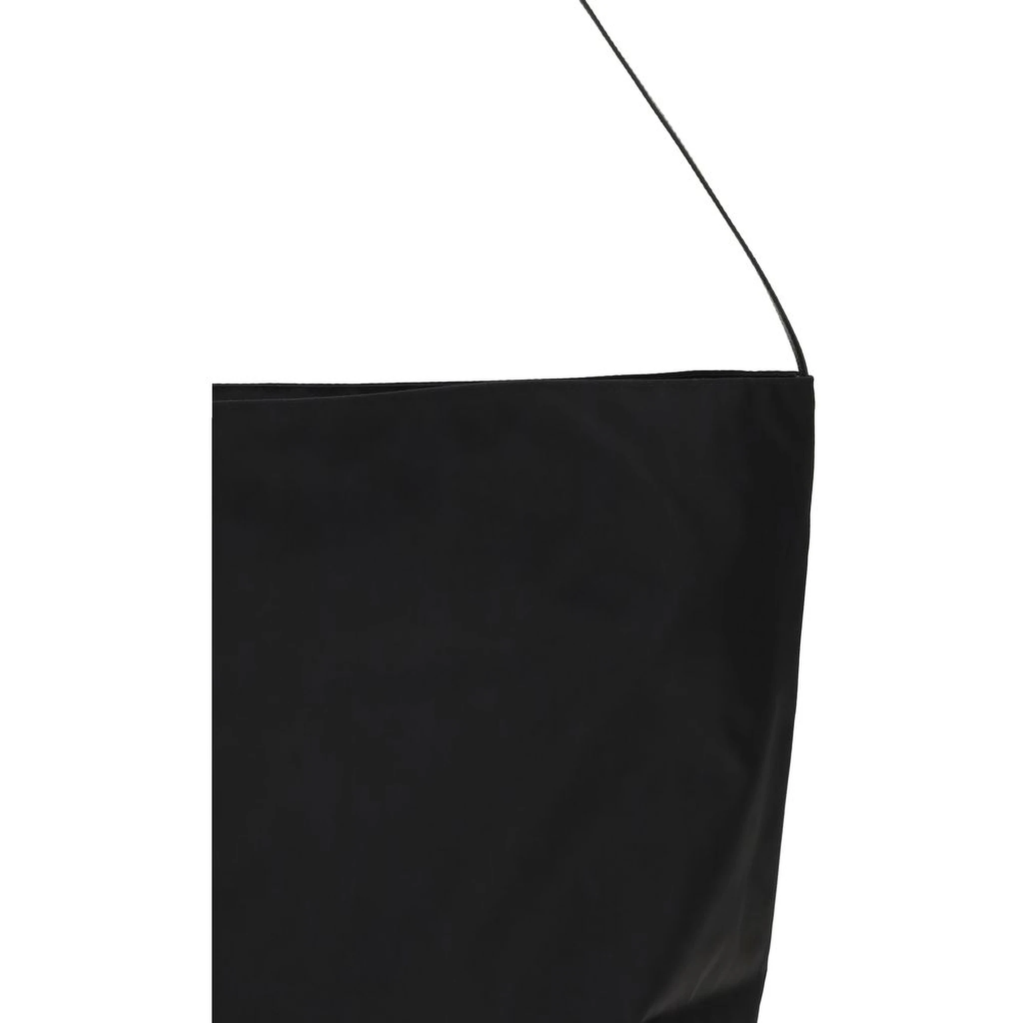 Black Polyamide Backet Bag