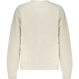 Gray Cotton Women's Sweatshirt