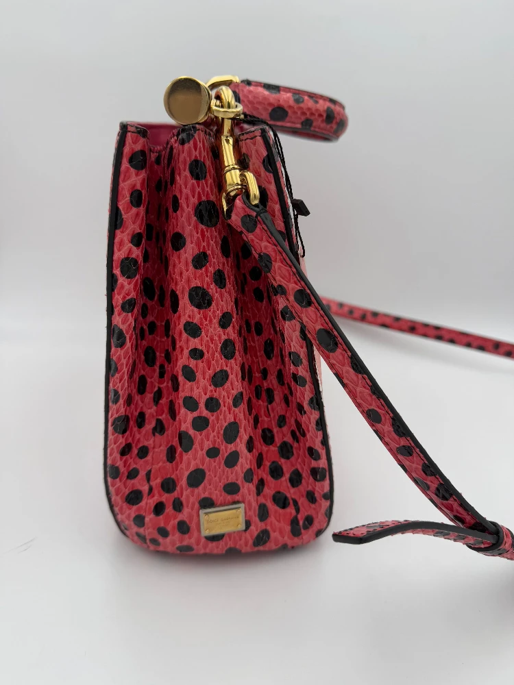 DOLCE & GABBANA SICILY in Reptile Skin Handbag alternative