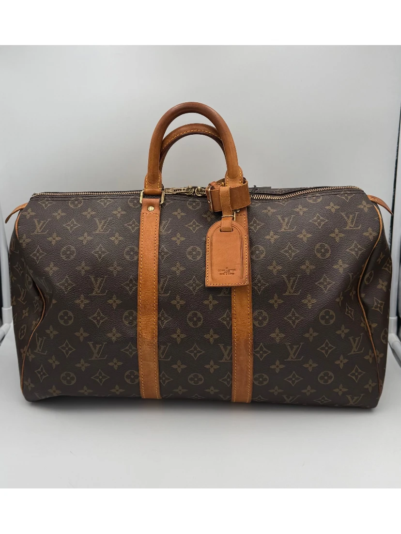 LOUIS VUITTON KEEPALL 45 Monogram Handbag