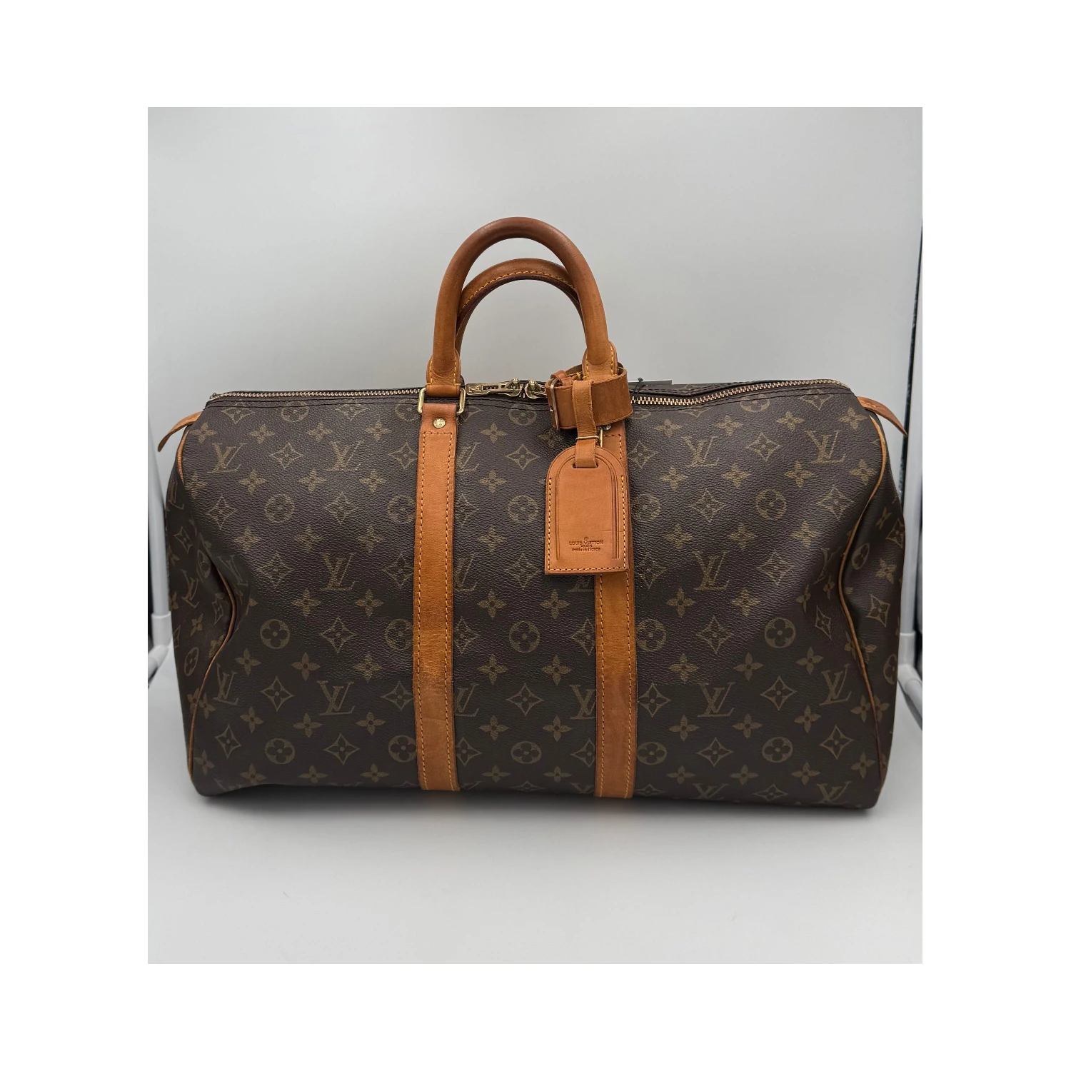 LOUIS VUITTON KEEPALL 45 Monogram Handbag
