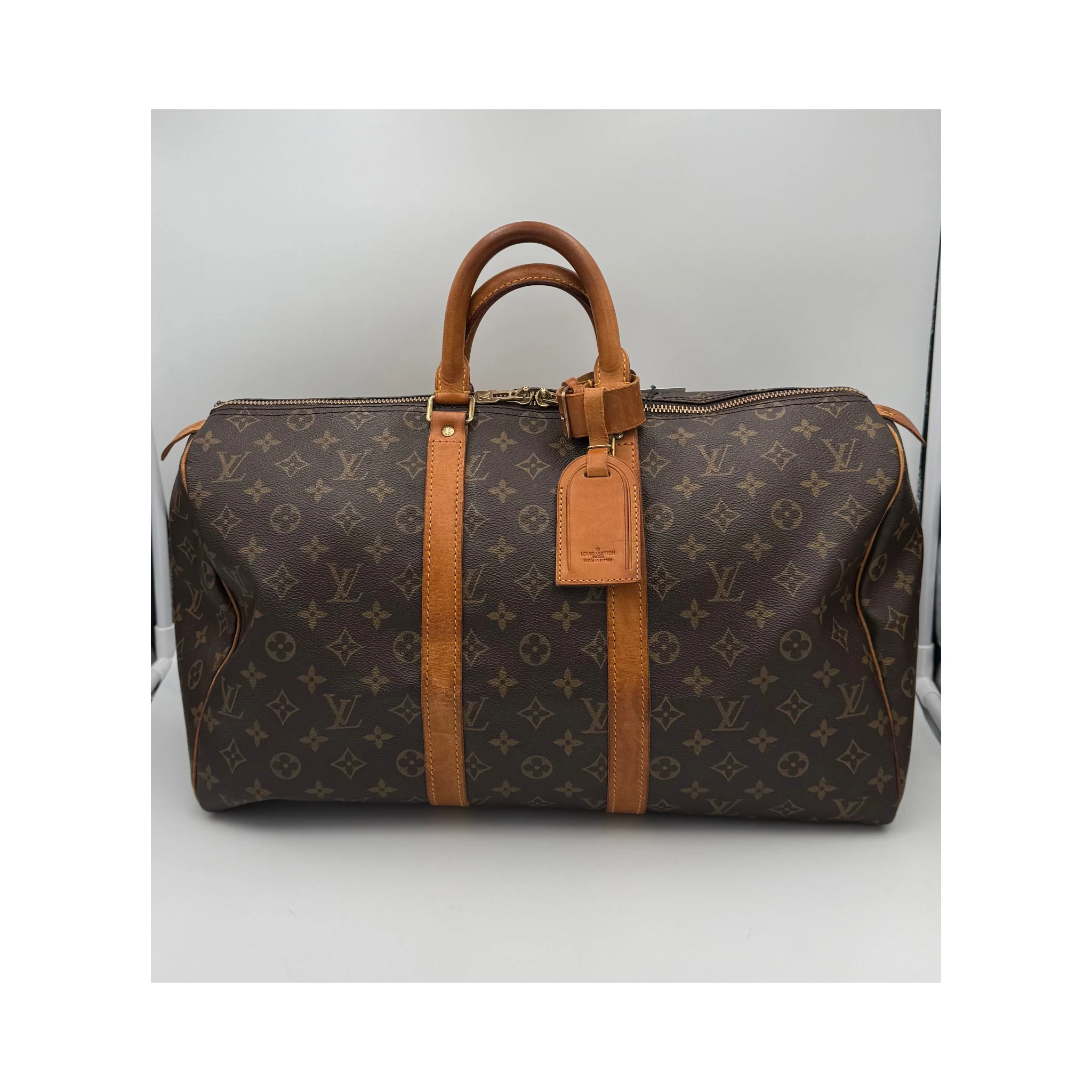 LOUIS VUITTON KEEPALL 45 Monogram Handbag