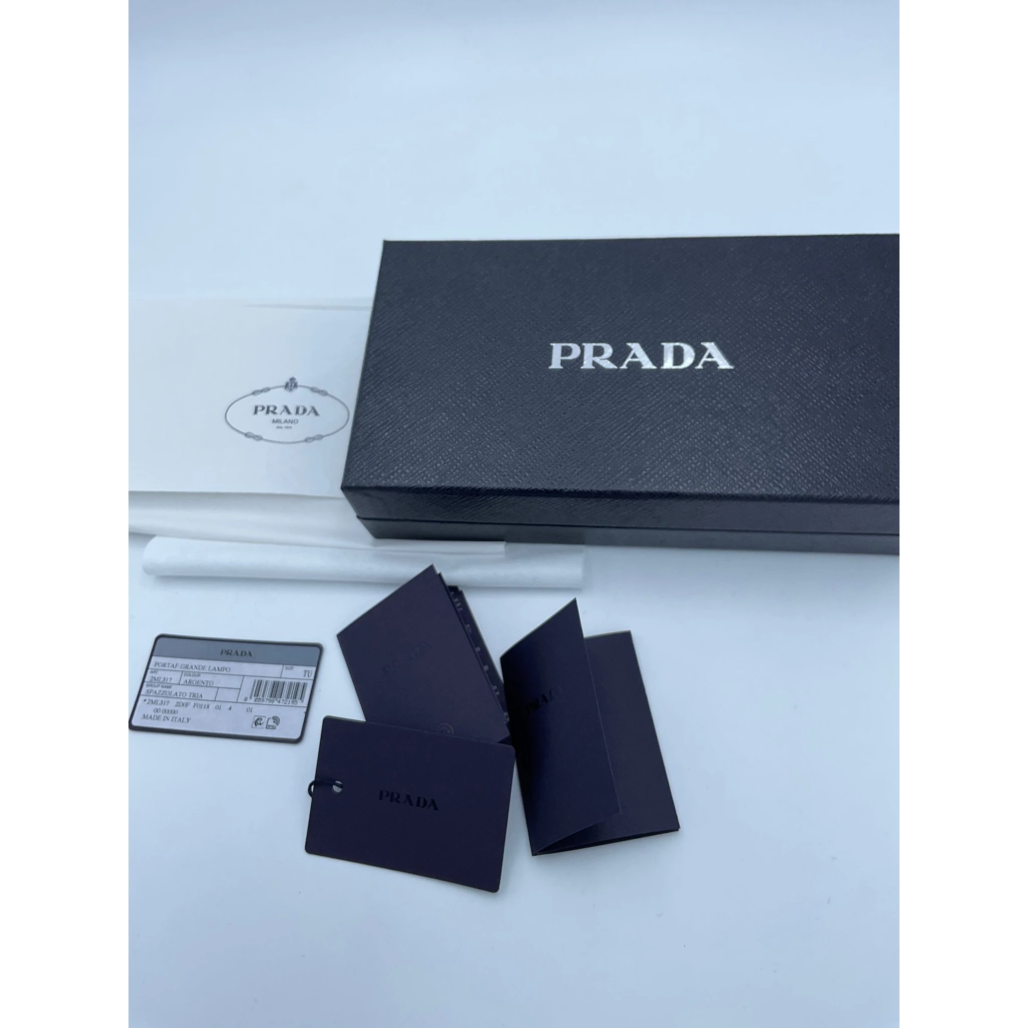 PRADA Laminated Leather Wallet