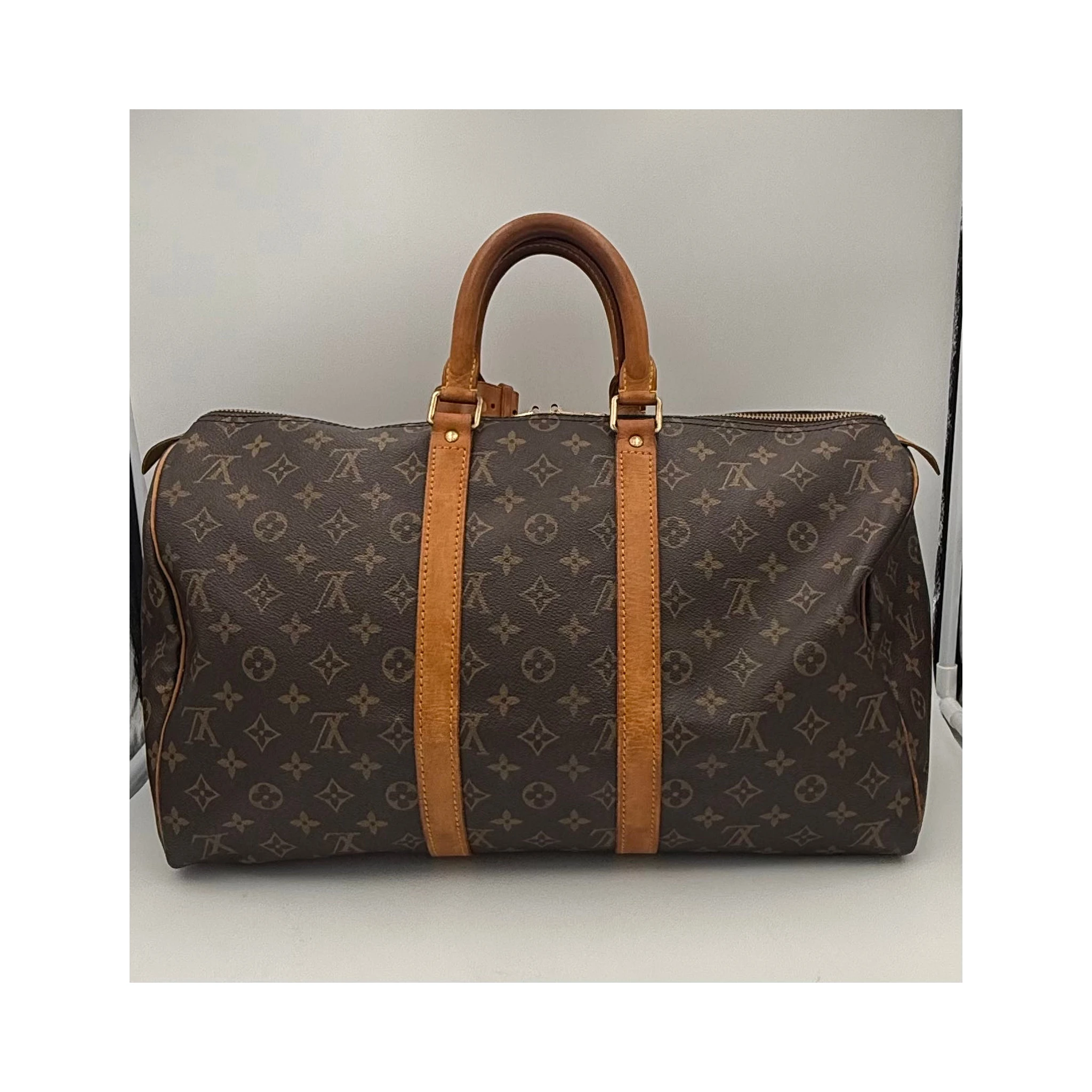 LOUIS VUITTON KEEPALL 45 Monogram Handbag