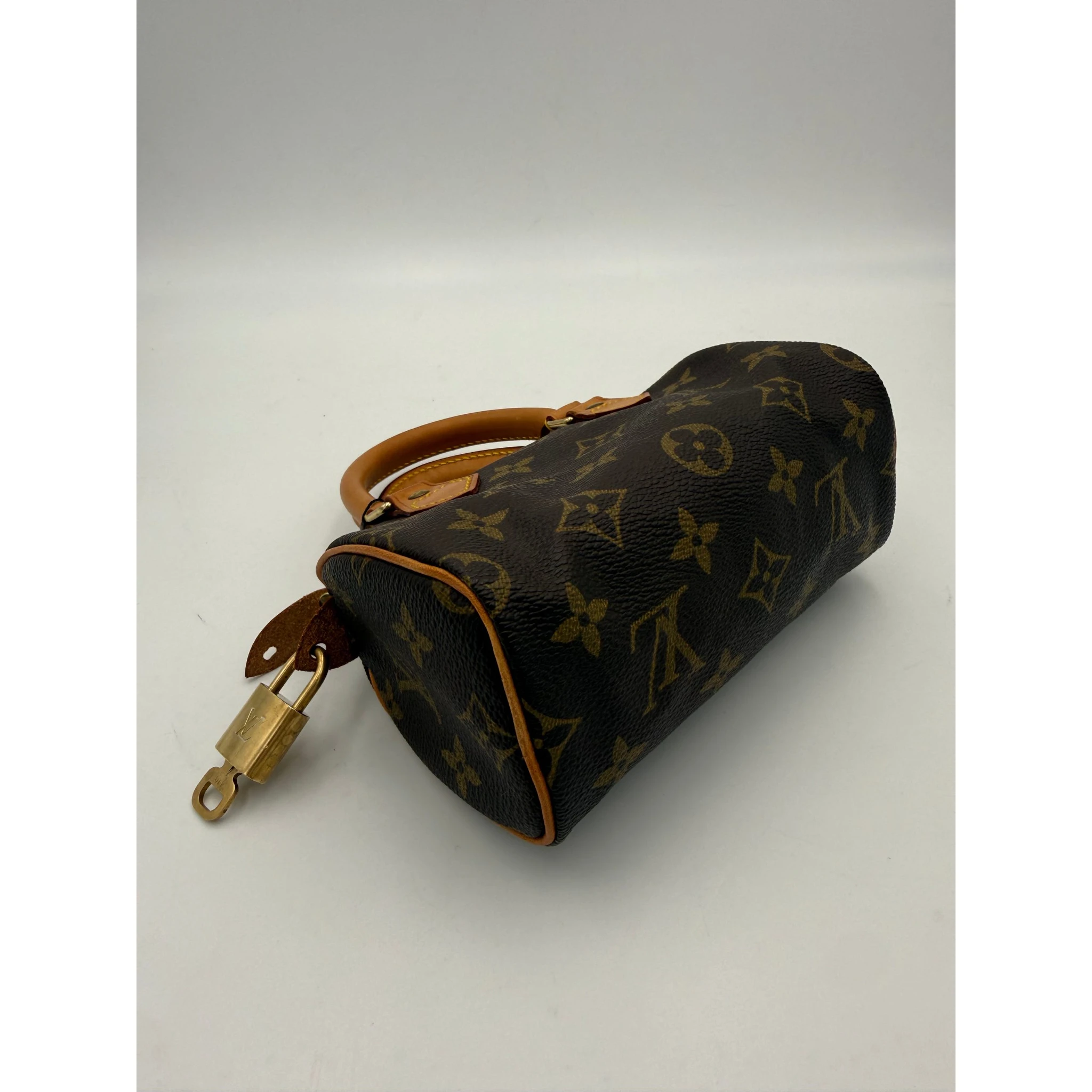 LOUIS VUITTON Nano Speedy Monogram Handbag
