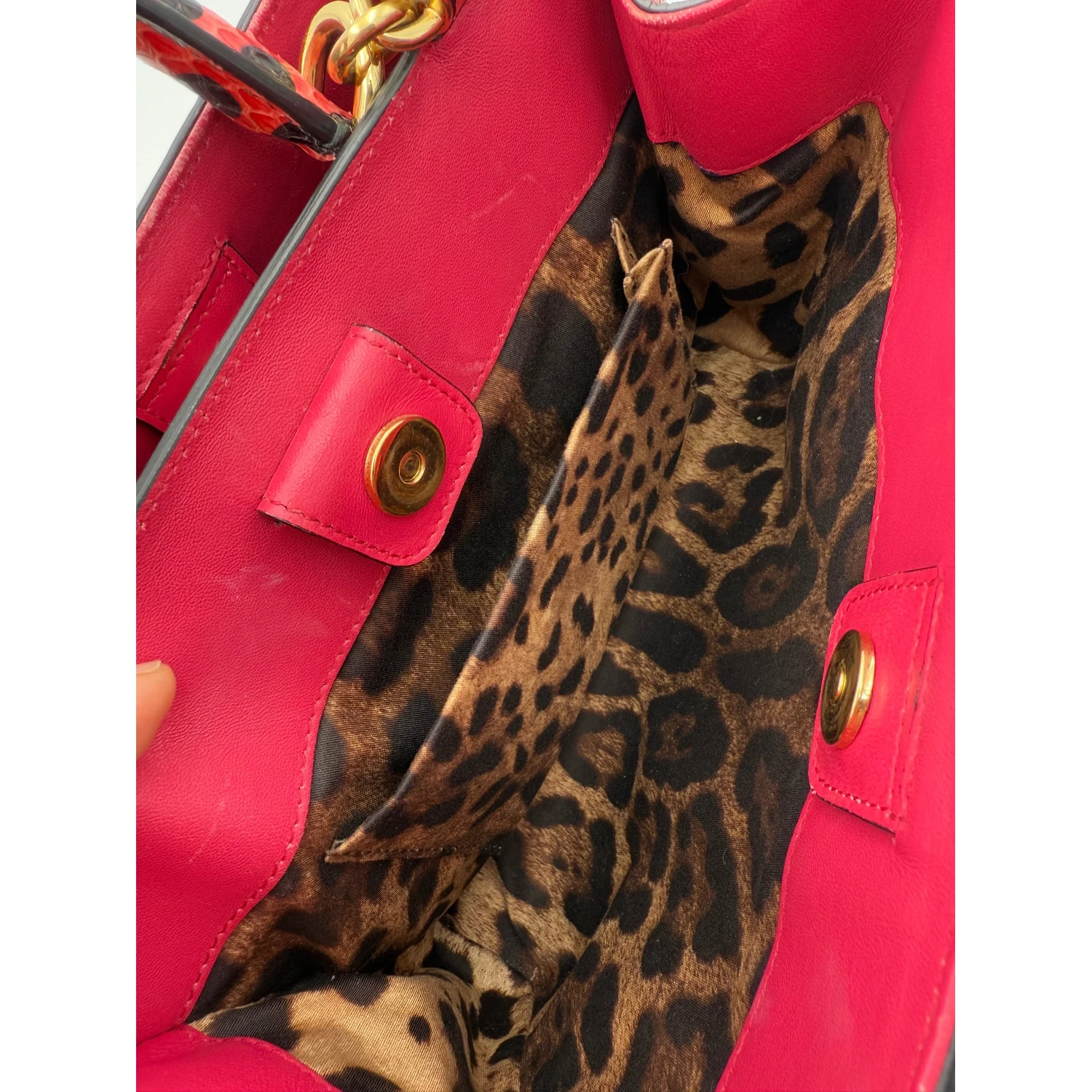 DOLCE & GABBANA SICILY in Reptile Skin Handbag