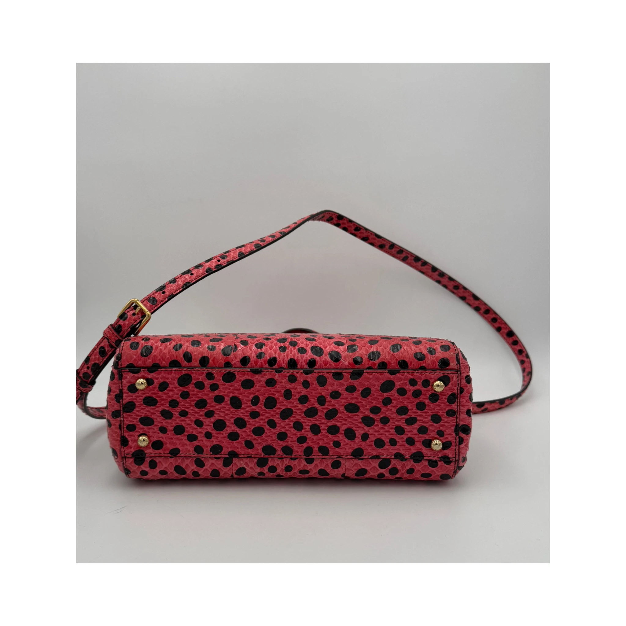 DOLCE & GABBANA SICILY in Reptile Skin Handbag