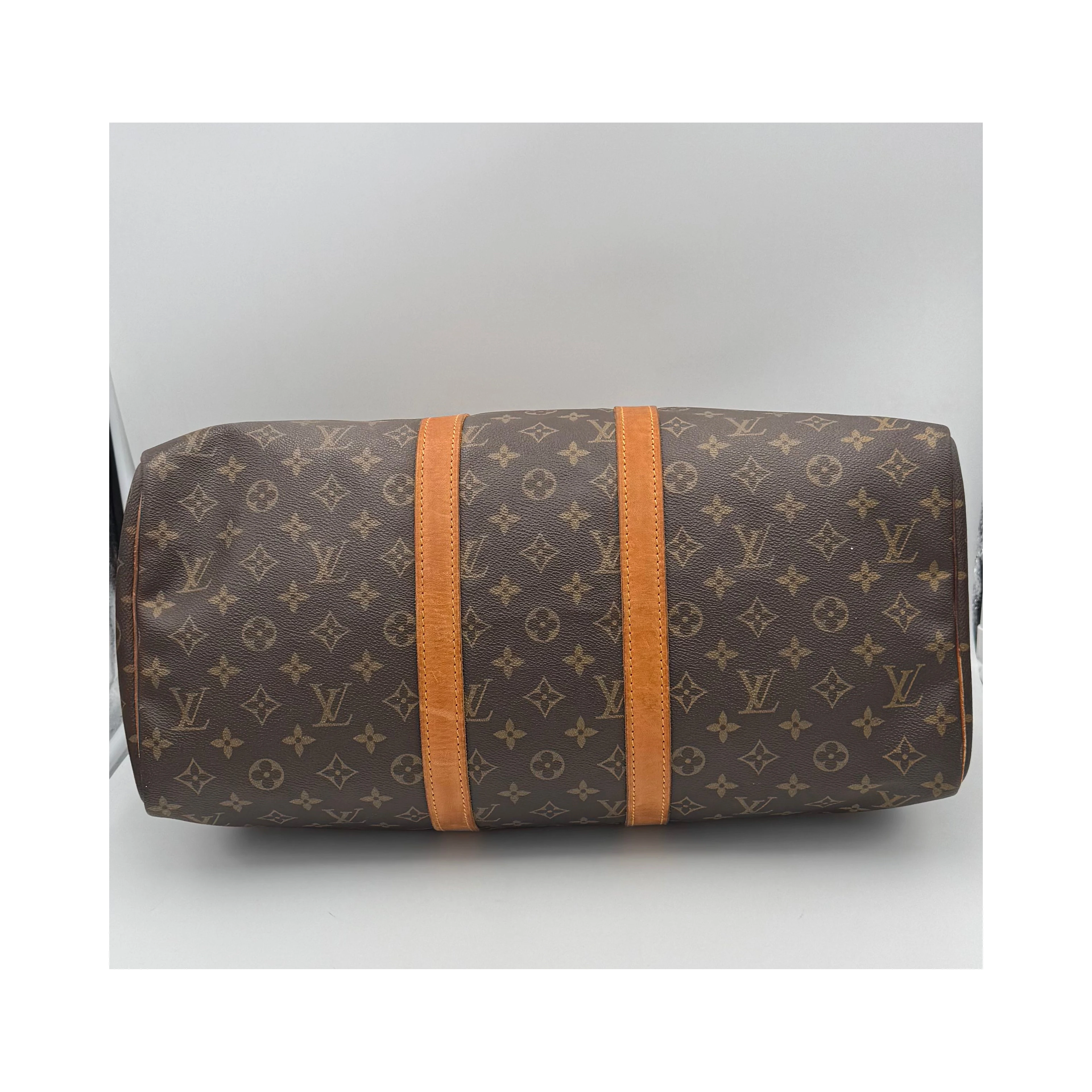 LOUIS VUITTON KEEPALL 45 Monogram Handbag