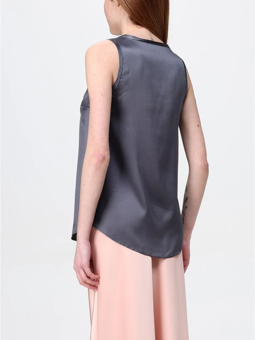 Bicolor Silk Tank Tops