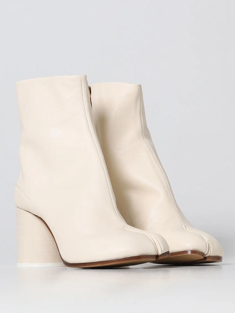 White Leather Ankle Boots alternative
