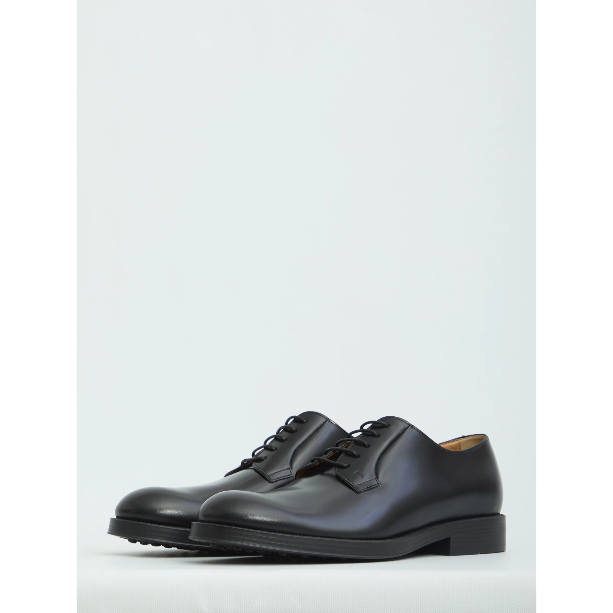 Derby lace-up shos