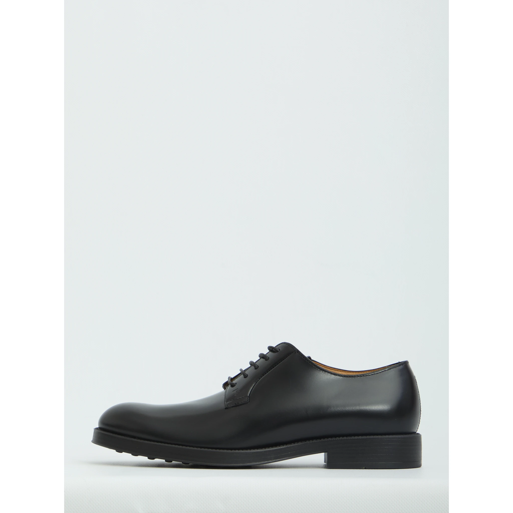 Derby lace-up shos