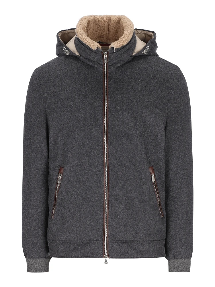 Brunello Cucinelli Jackets Grey