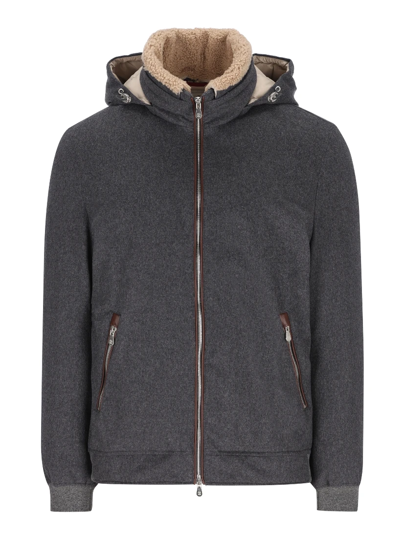 Brunello Cucinelli Jackets Grey