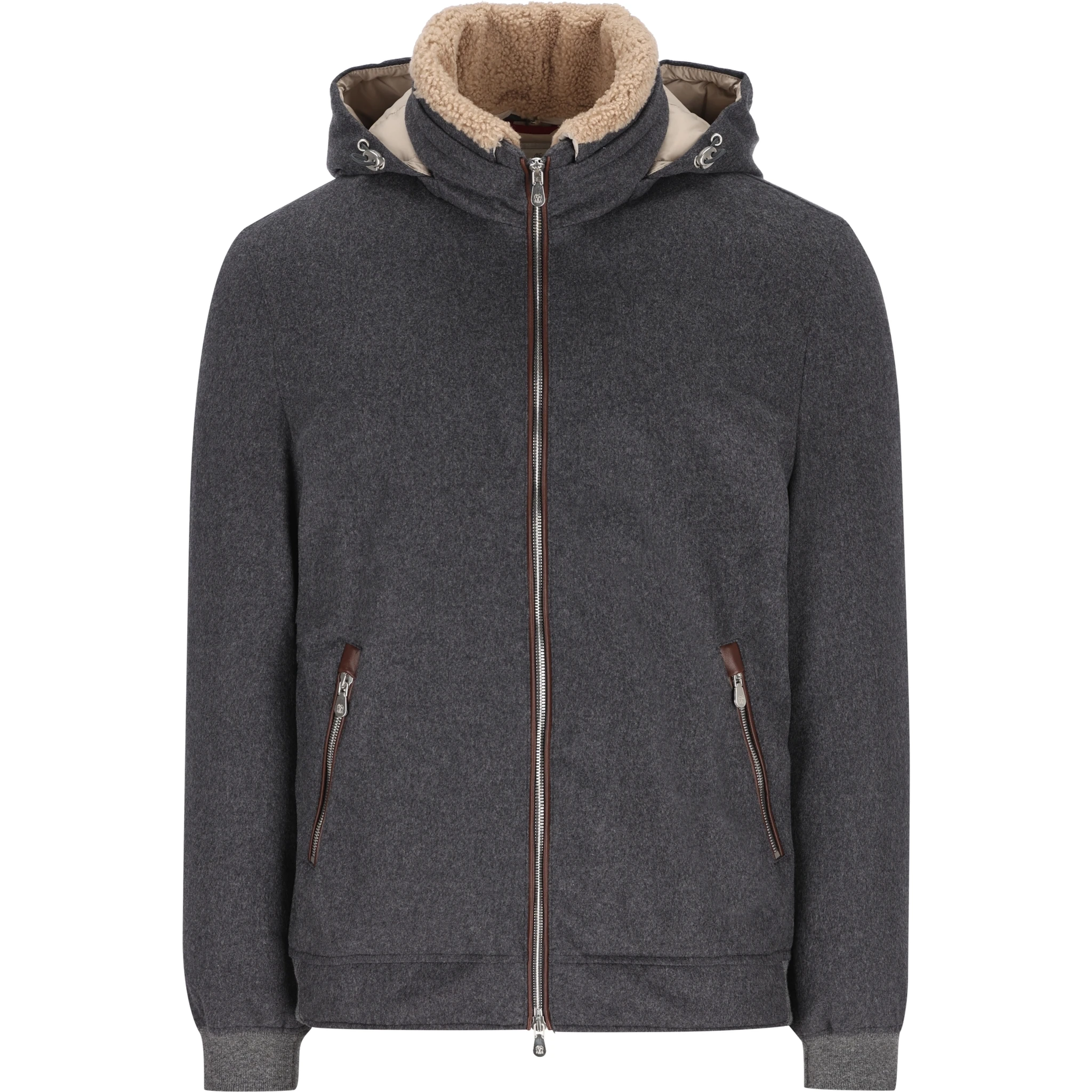 Brunello Cucinelli Jackets Grey