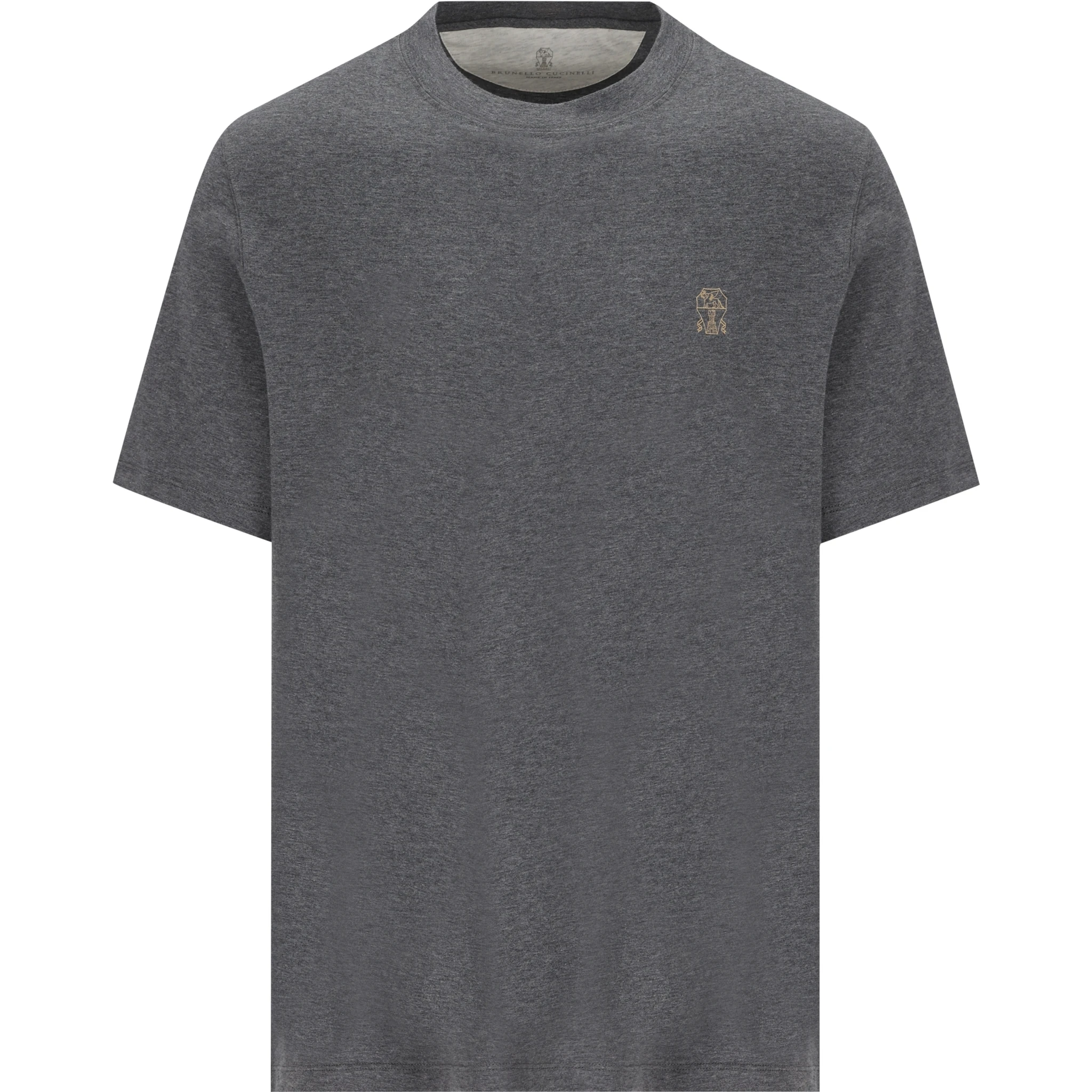 Brunello Cucinelli T-shirts and Polos Grey