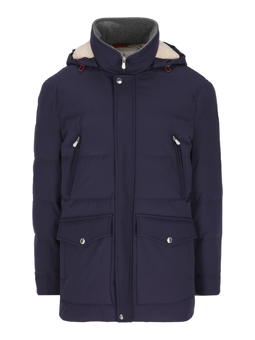 Brunello Cucinelli Coats Blue