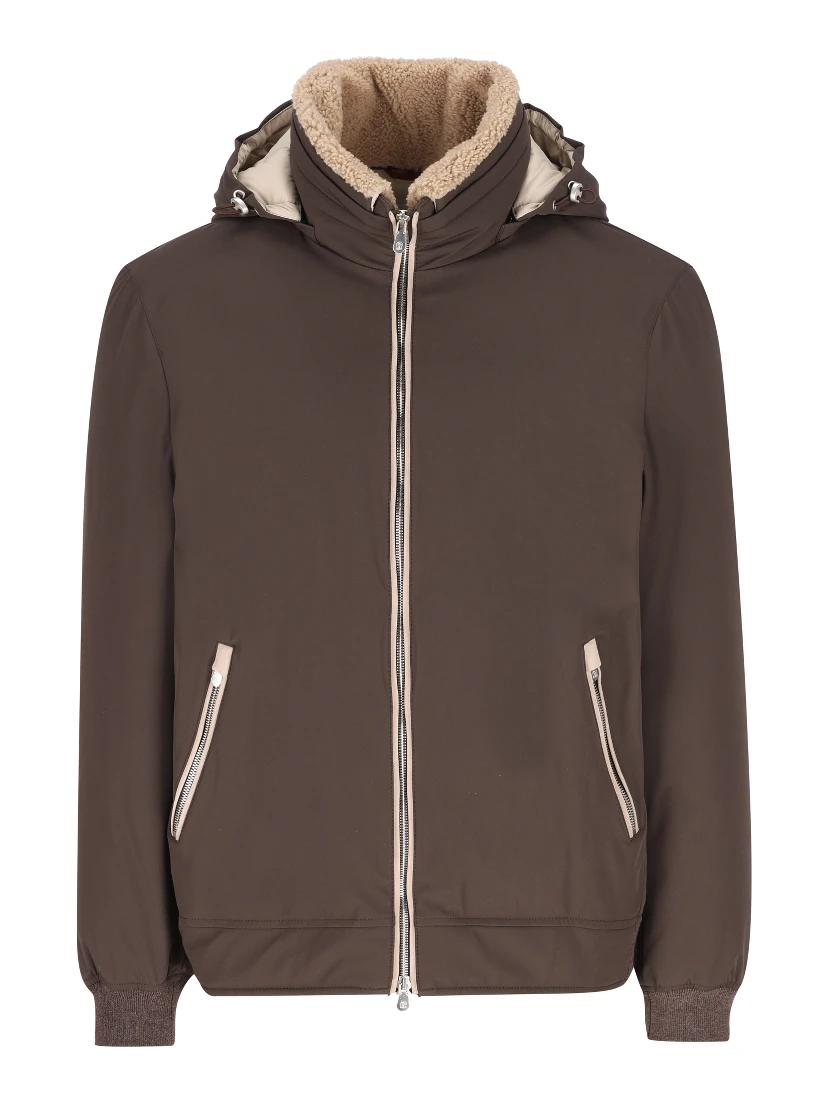 Brunello Cucinelli Jackets Dark coffee