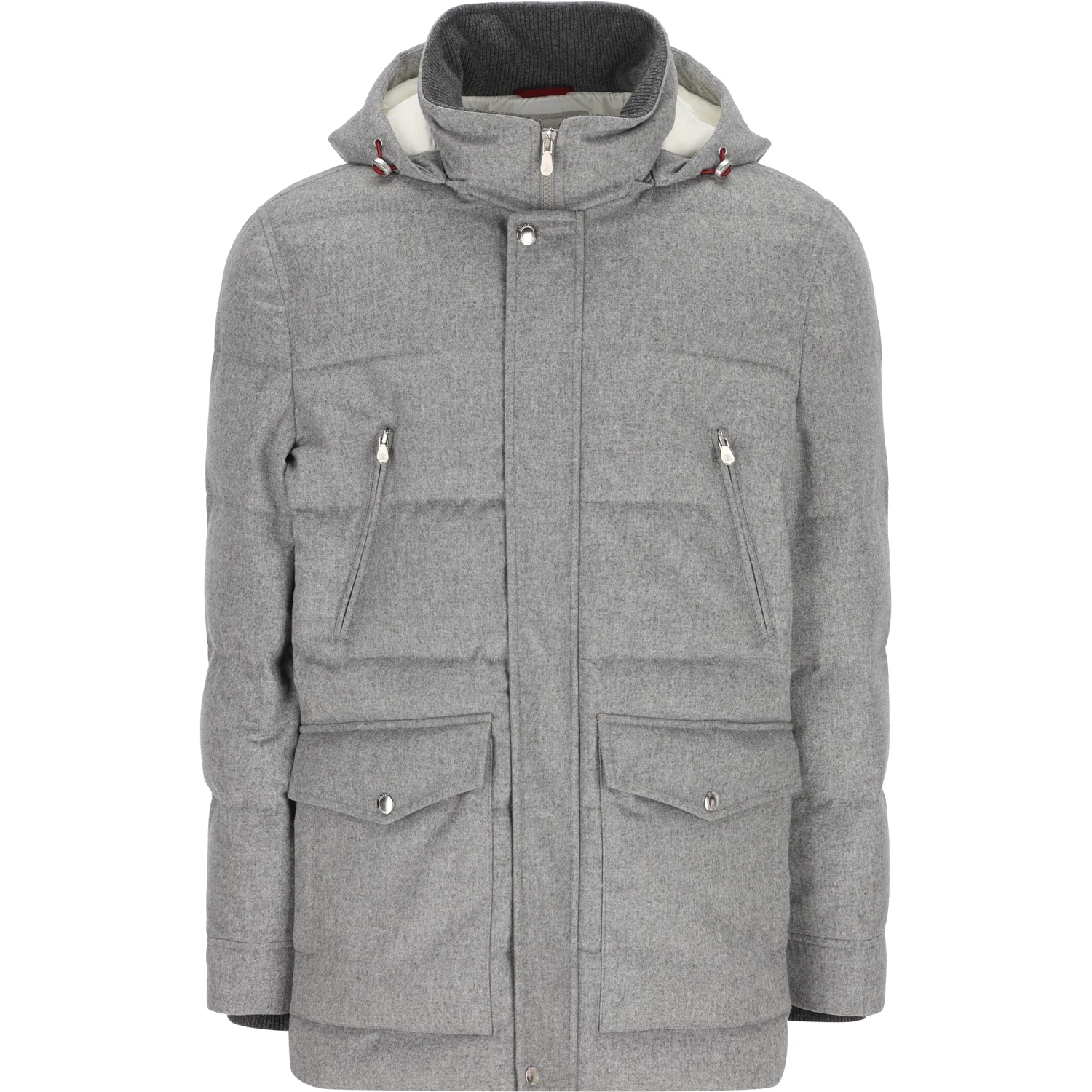 Brunello Cucinelli Coats Grey