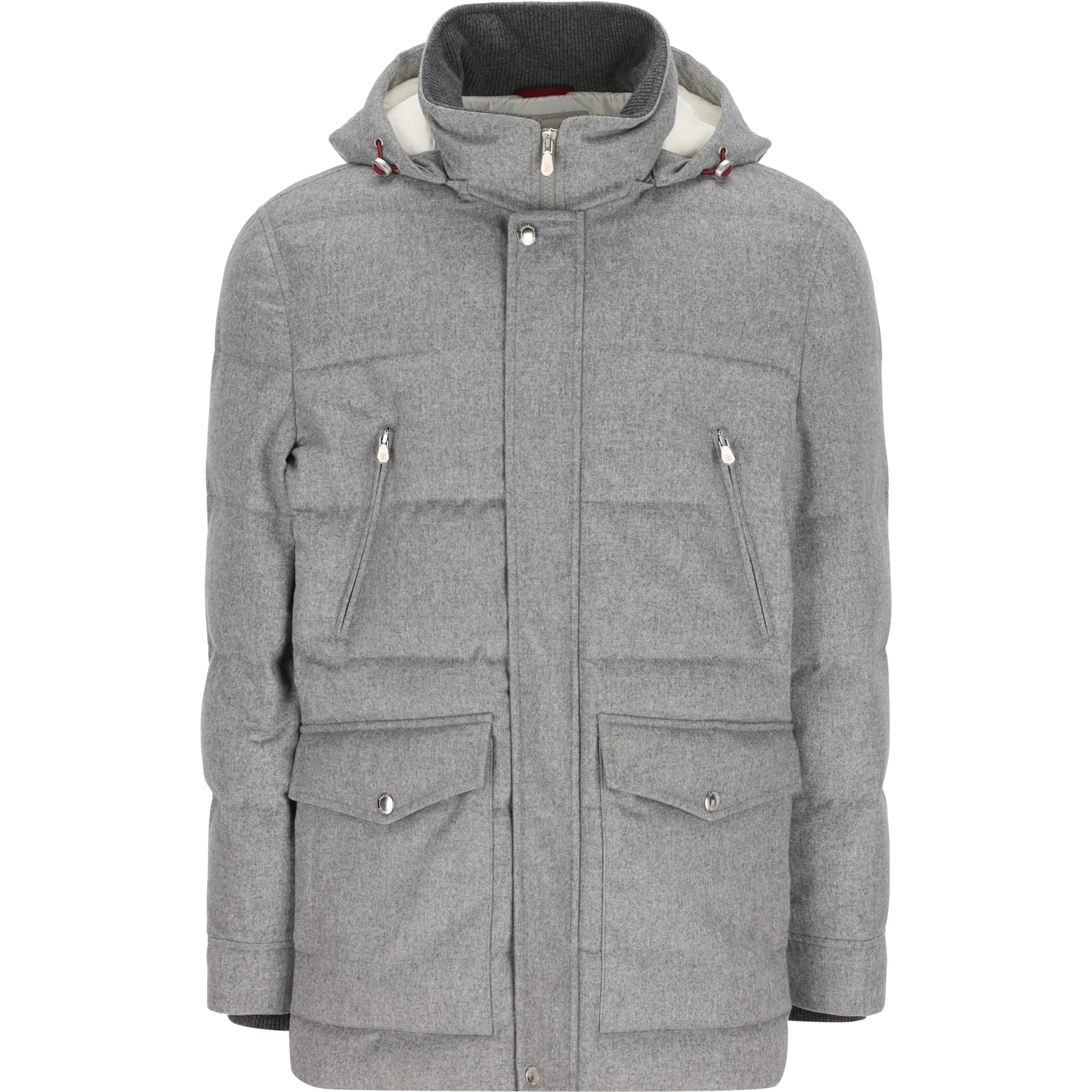 Brunello Cucinelli Coats Grey