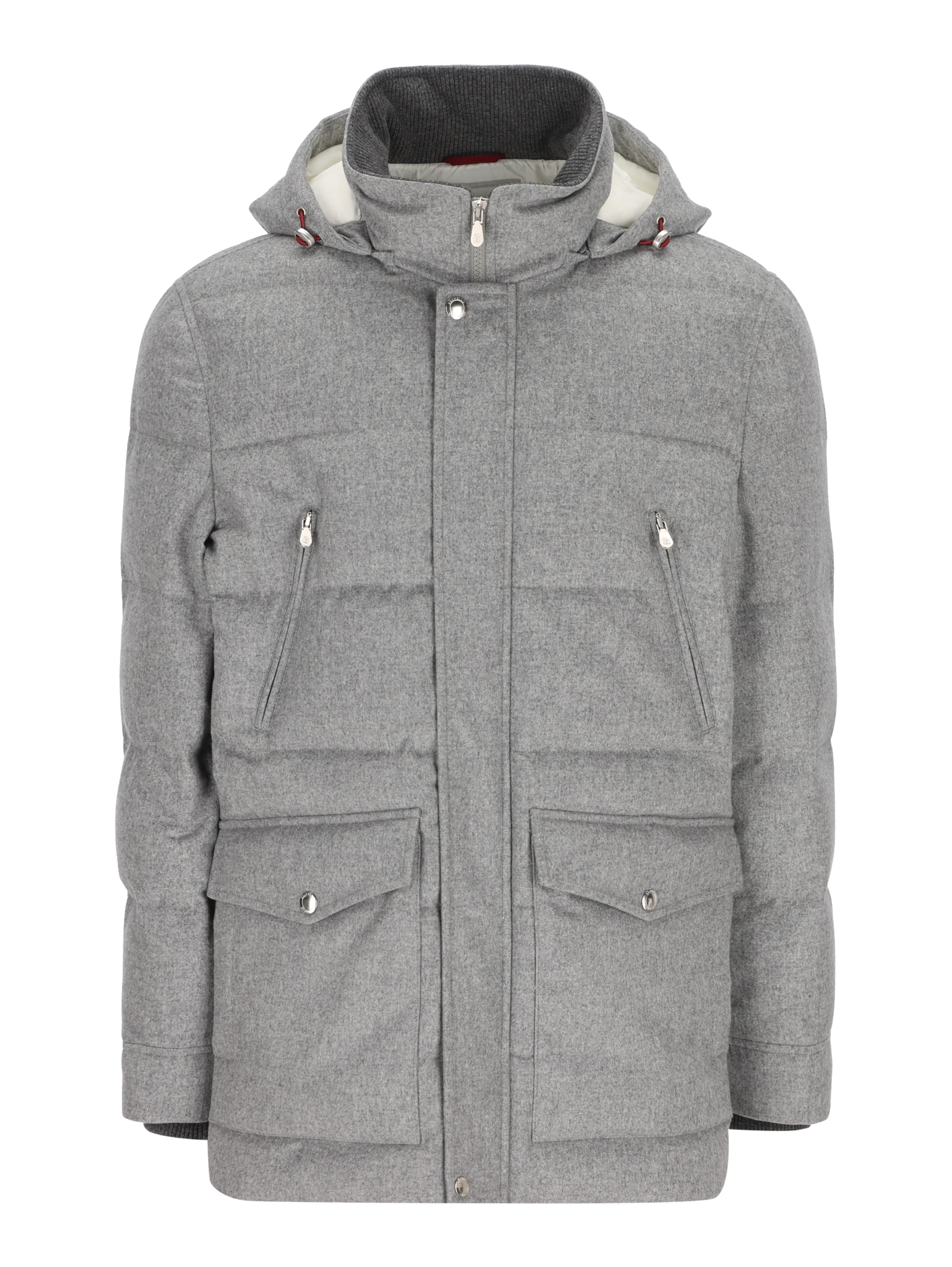 Brunello Cucinelli Coats Grey