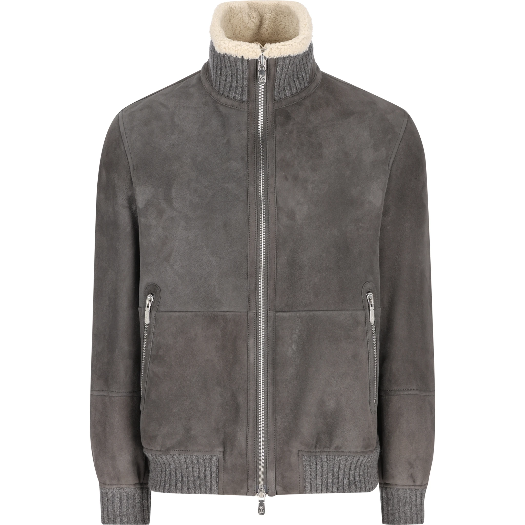 Brunello Cucinelli Jackets Grey