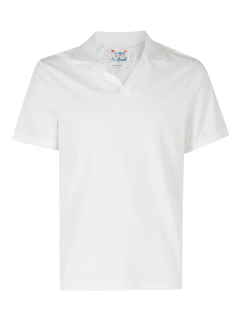 CHARLES JERSEY STRETCH PIQUET POLO
