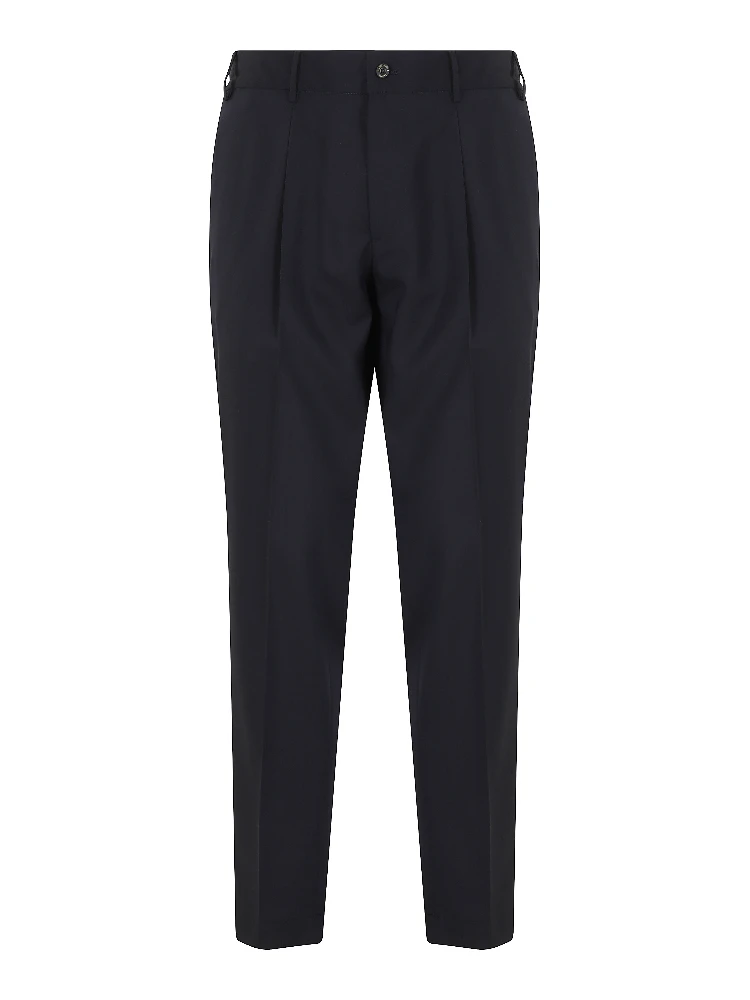 PANTALONE TELA UNITA IN LANA RITORTA