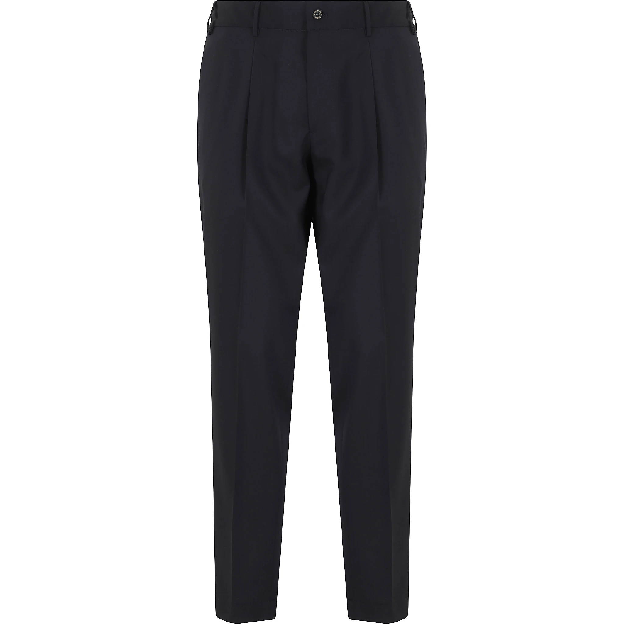 PANTALONE TELA UNITA IN LANA RITORTA