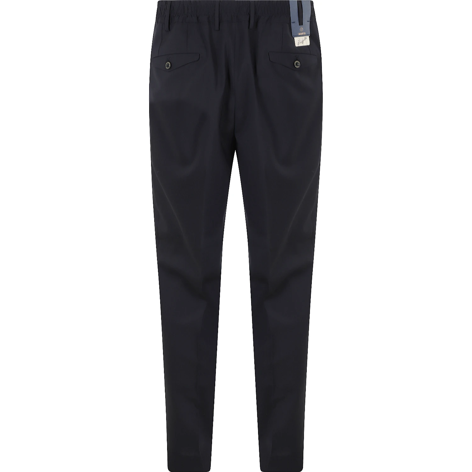 PANTALONE TELA UNITA IN LANA RITORTA