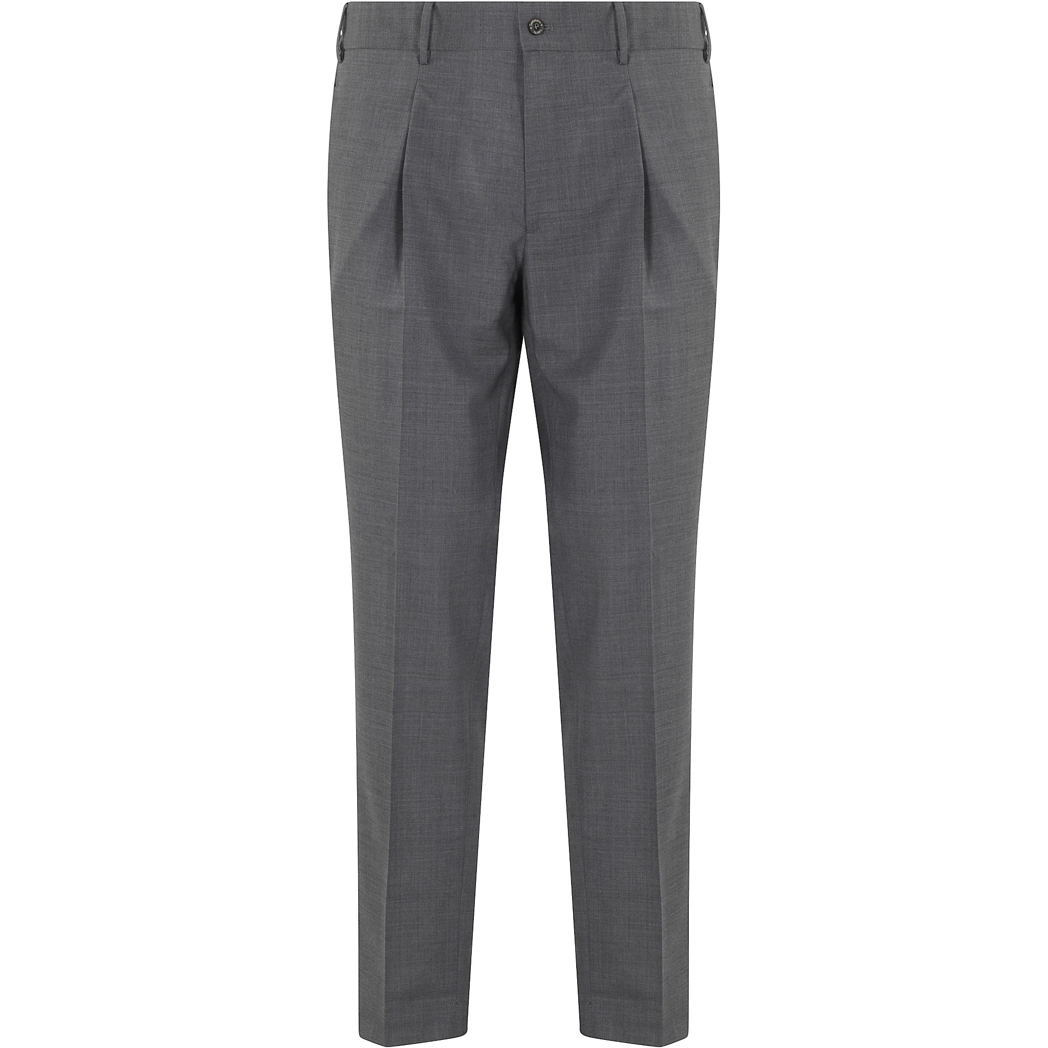 PANTALONE TELA UNITA IN LANA RITORTA