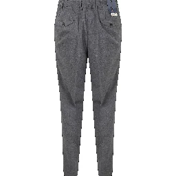 PANTALONE TELA UNITA IN LANA RITORTA