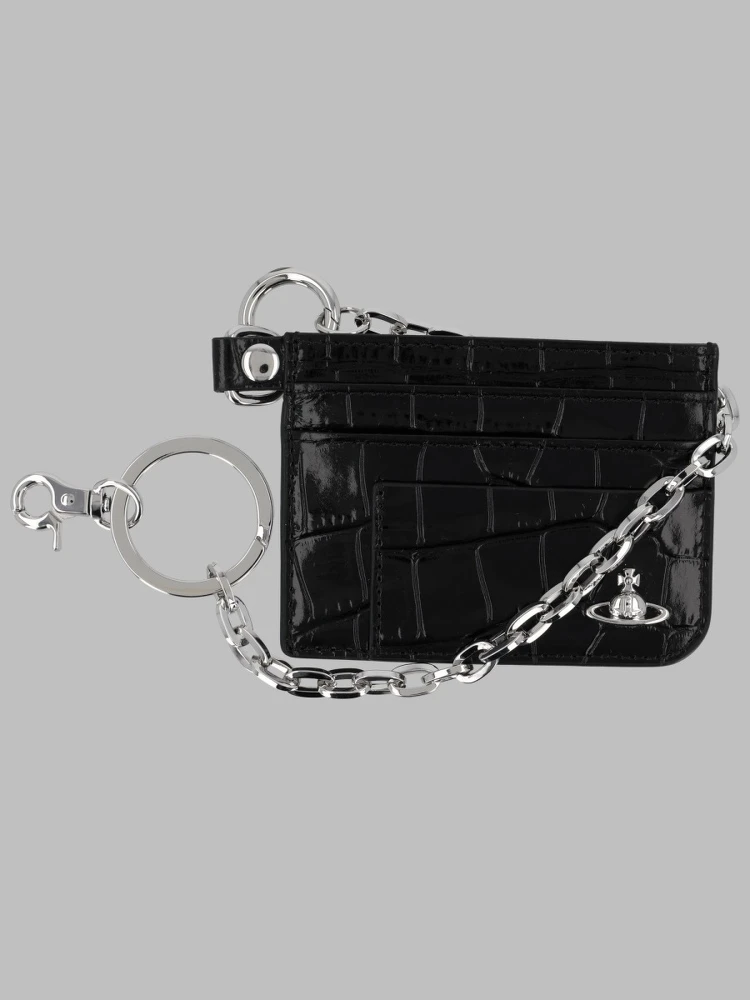PORTACARTE "FLAT CHAINE"