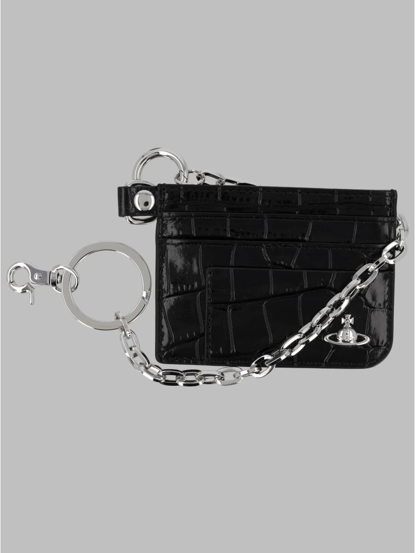 PORTACARTE "FLAT CHAINE"