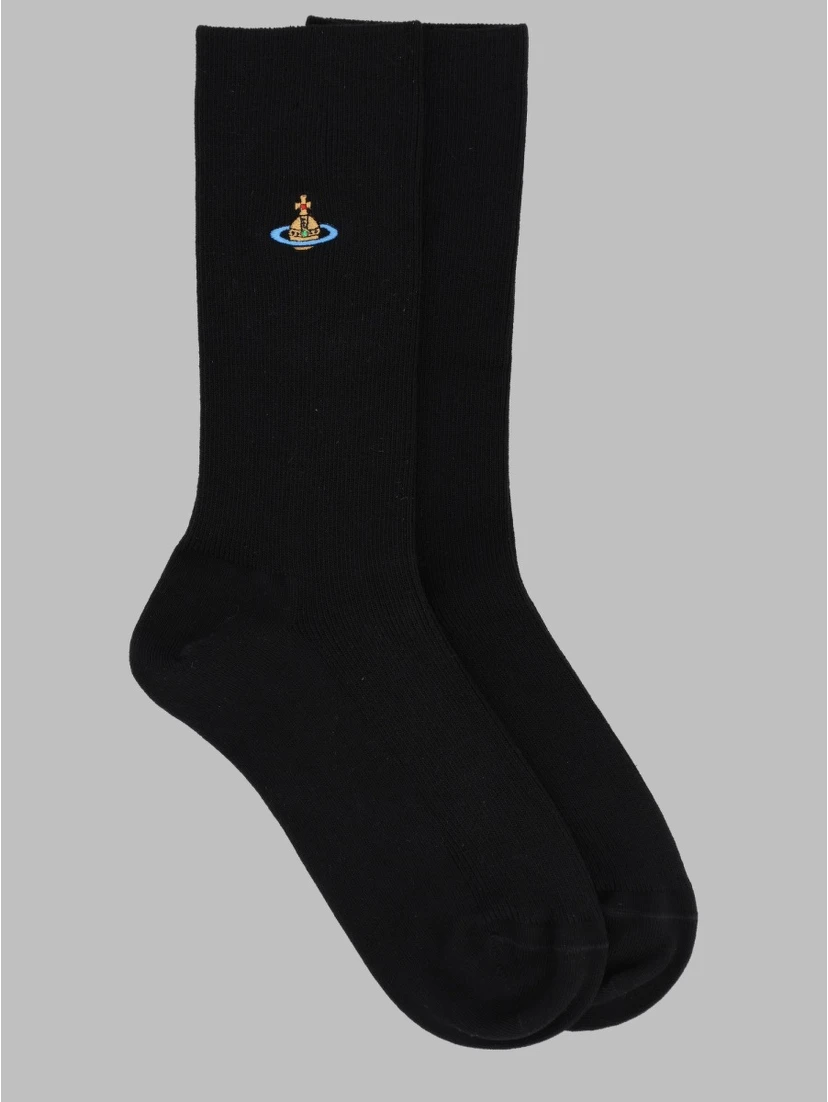 CALZINI "RIBBED CREW" CON ORB