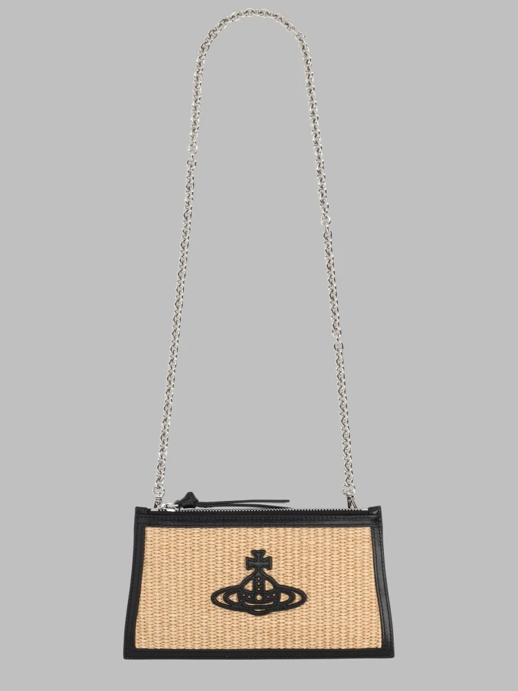 BORSA CLUTCH "FLAT SMALL" INTRECCIATA