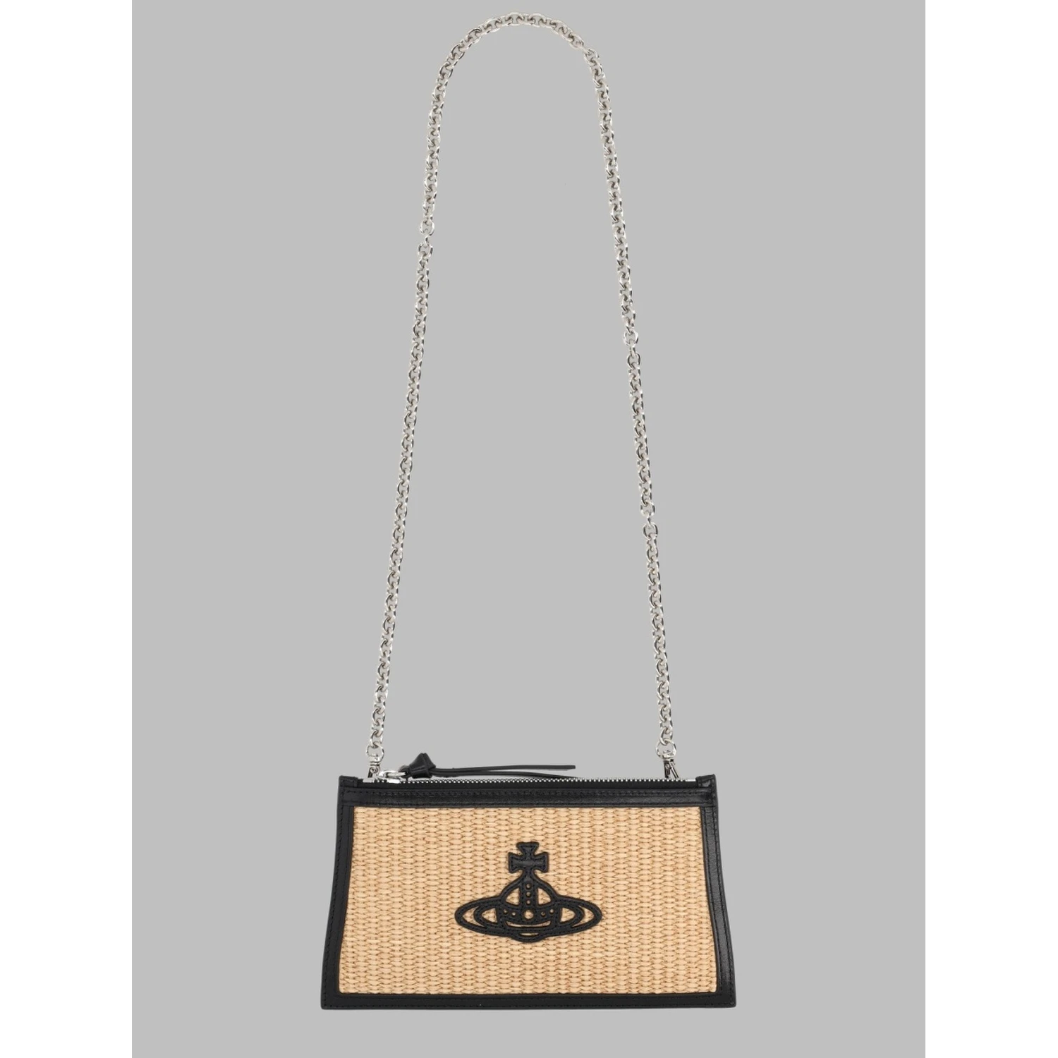 BORSA CLUTCH "FLAT SMALL" INTRECCIATA