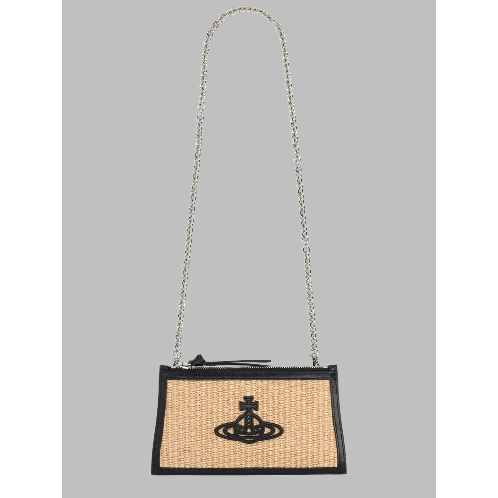 BORSA CLUTCH "FLAT SMALL" INTRECCIATA