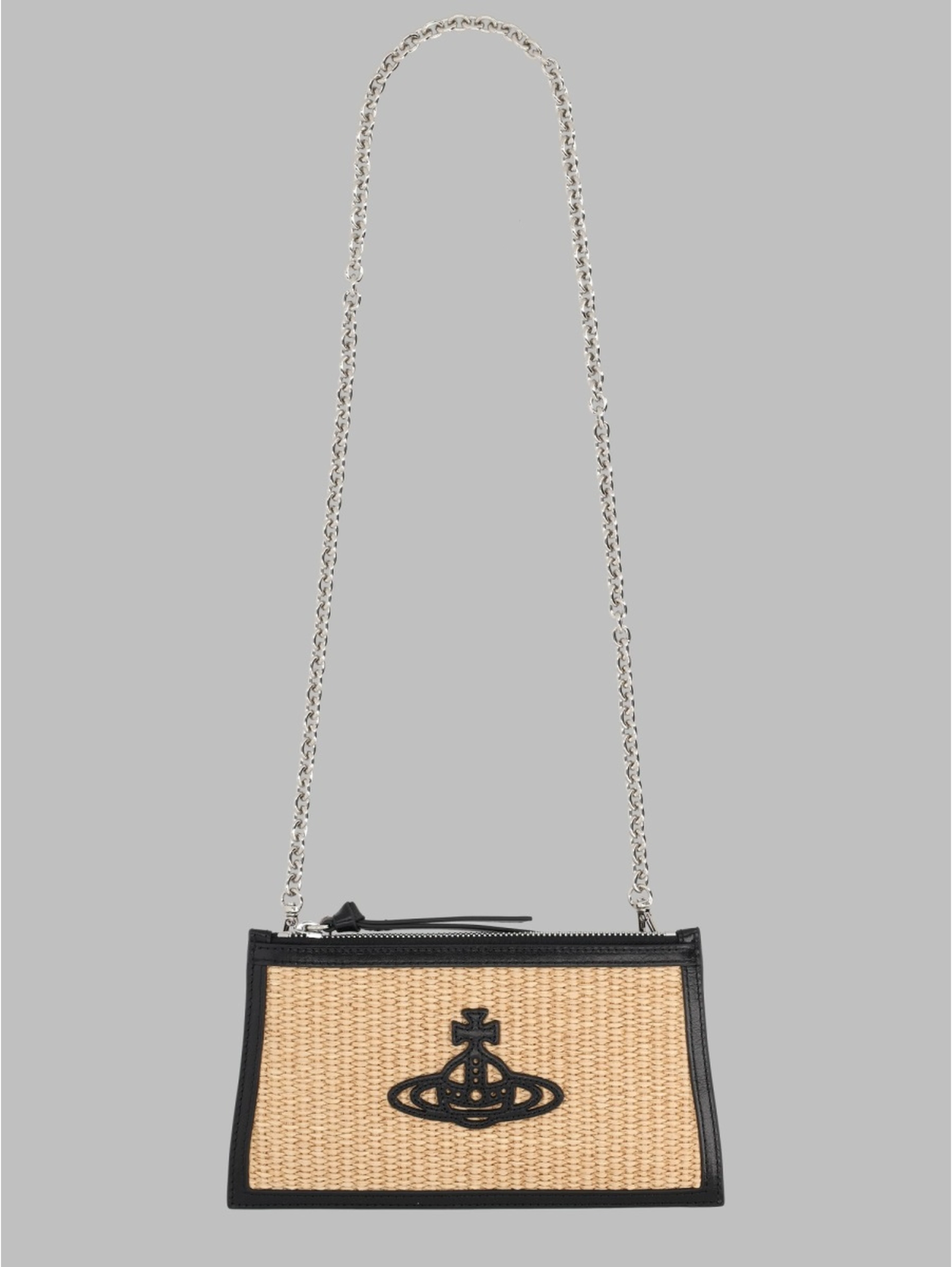BORSA CLUTCH "FLAT SMALL" INTRECCIATA