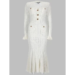 ABITO MIDI IN MAGLIA POINTELLE