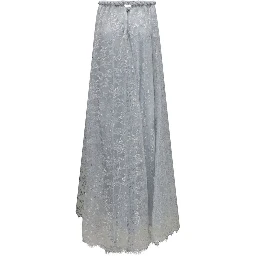 Silver Polyester Coat