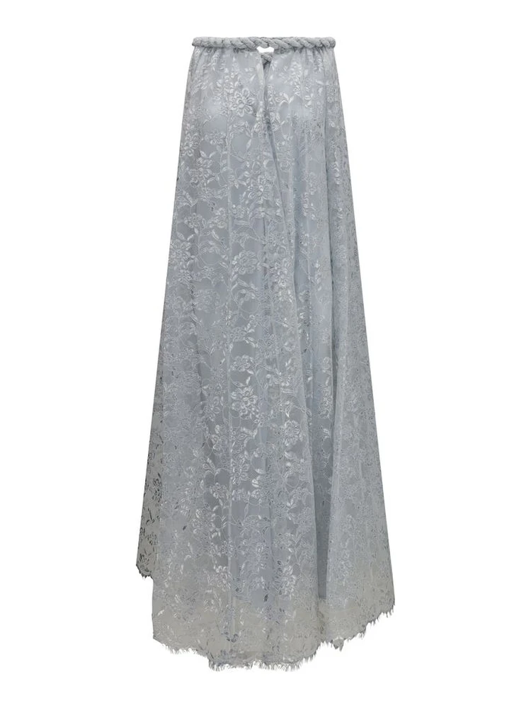 Silver Polyester Coat